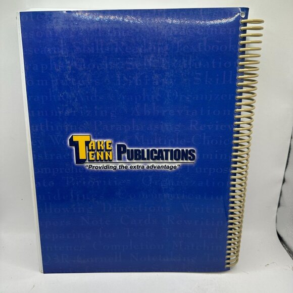 Learning How To Study Teachers Edition Spiral Bound Book Take Tenn Publications - Picture 2 of 4